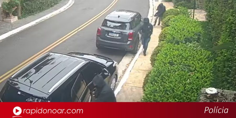 Criminosos invadem antiga mansão de Silvio Santos e fogem com mala em SP