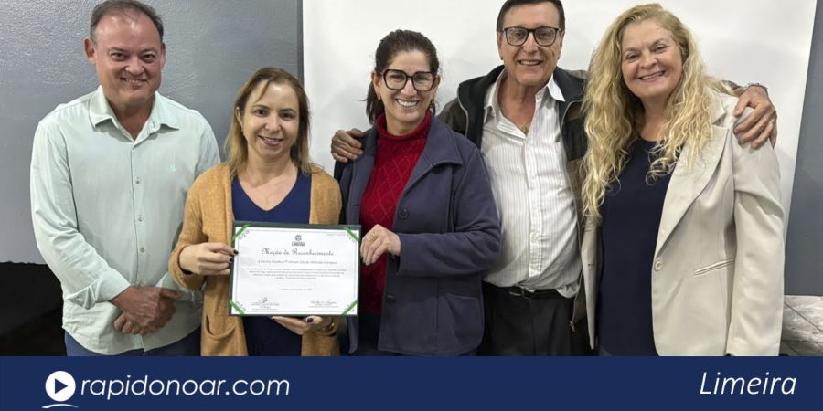 Escola Ely Almeida Campos recebe homenagem por projeto de sustentabilidade em Limeira