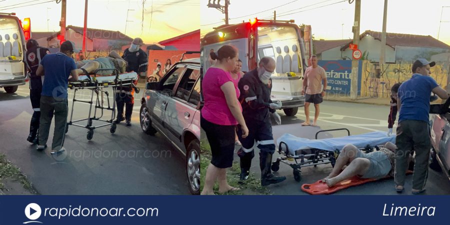 Motorista para carro no meio da via para proteger idosa atropelada em Limeira