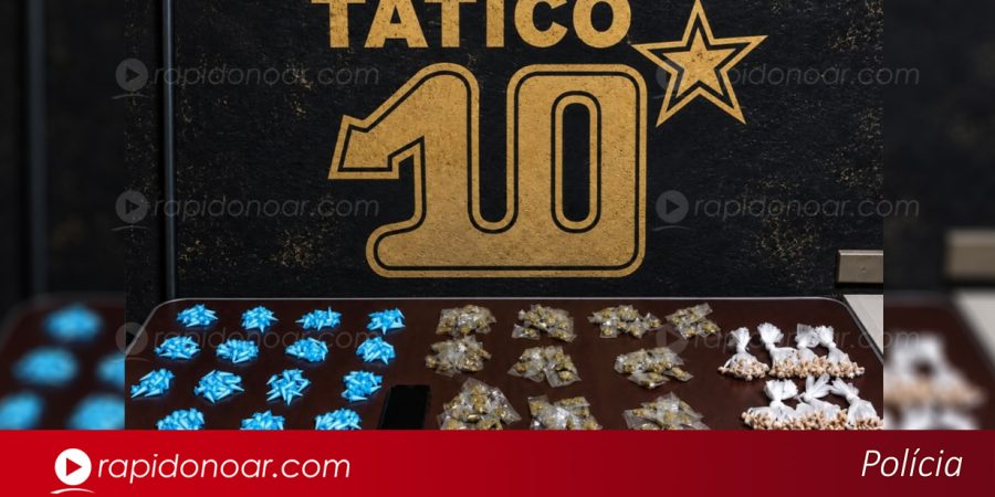 Militares da Força Tática apreendem quase 600 porções de drogas em Piracicaba