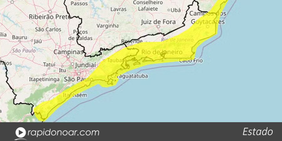 Inmet coloca áreas de SP em alerta para ventos de até 100 km/h nesta sexta-feira