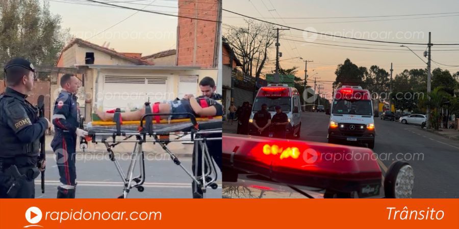 Jovem de 18 anos fica gravemente ferida após colisão entre moto e Saveiro em Piracicaba