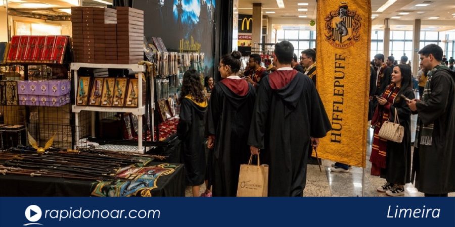 Pátio Limeira Shopping recebe encontro de fãs de Harry Potter