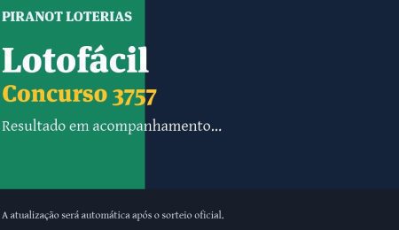 Resultado da Lotofácil 3757: veja dezenas sorteadas, rateio e prêmio – PIRANOT