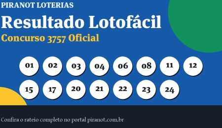 Lotofácil 3757 acumula; próximo prêmio chega a R$ 5.000.000,00 – PIRANOT