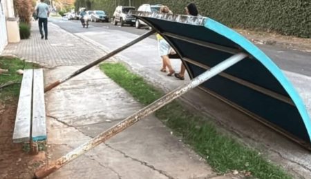 Mulher fica ferida após ponto de ônibus cair sobre ela em Piracicaba – PIRANOT