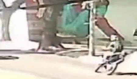 Câmera registra o momento em que motociclista de 18 anos morre ao colidir contra árvore em Piracicaba