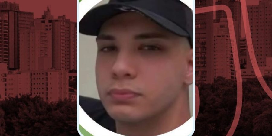 Foto: Redes Sociais Motociclista de 18 anos que morreu após colidir contra árvore em Piracicaba iria ser pai