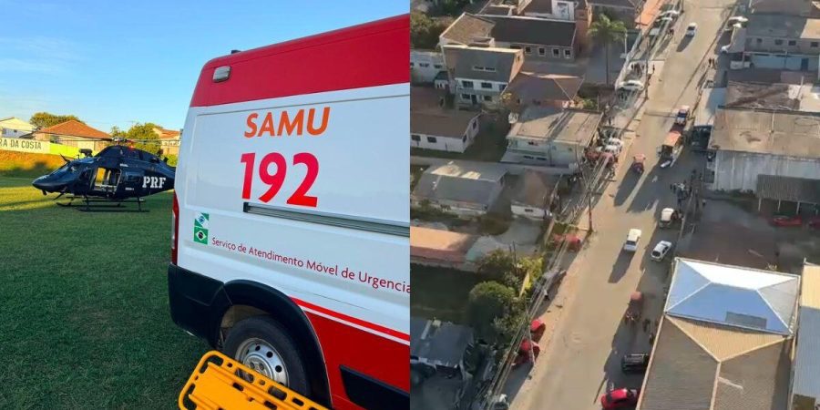 Resgate aéreo leva mulher baleada em Itaperuçu para cirurgia – PIRANOT