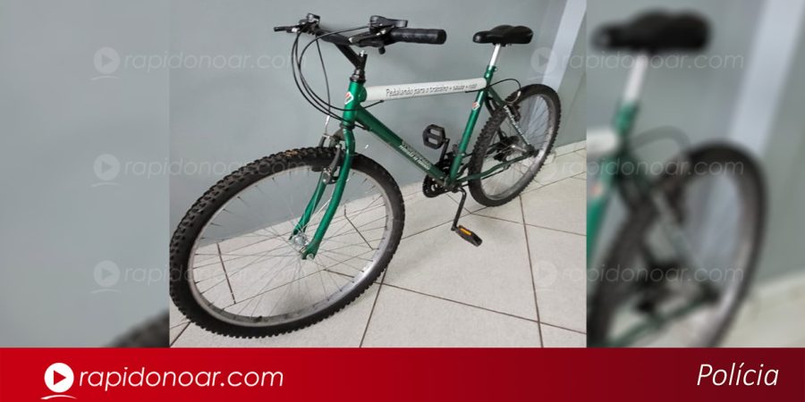 PM de Cordeirópolis prende homem por furto de bicicleta