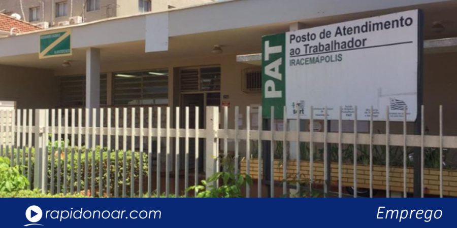 PAT de Iracemápolis e Usina Iracema realizam feirão de empregos dia 11