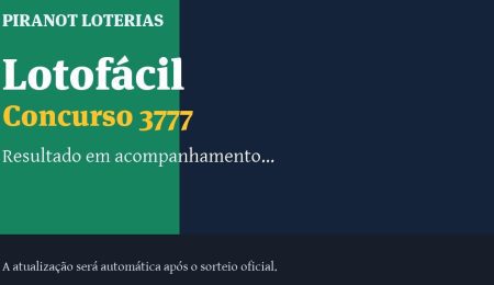 Resultado da Lotofácil 3777: veja dezenas sorteadas, rateio e prêmio – PIRANOT