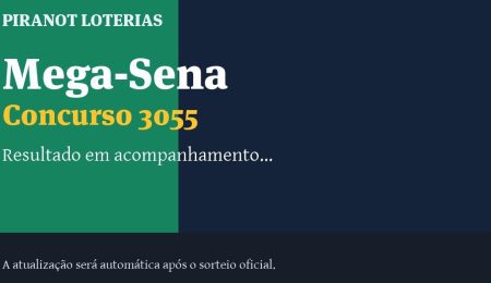 Resultado da Mega-Sena 3055: veja dezenas sorteadas, rateio e prêmio – PIRANOT